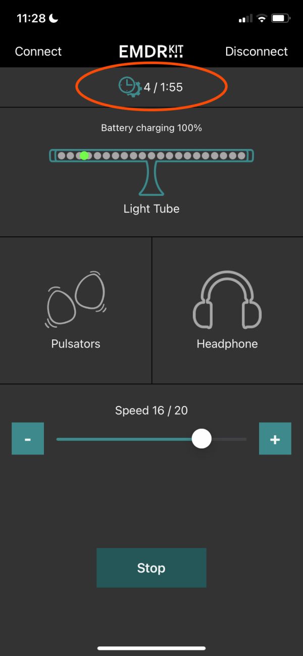 New app feature: Set & Time Limiter • EMDR Kit